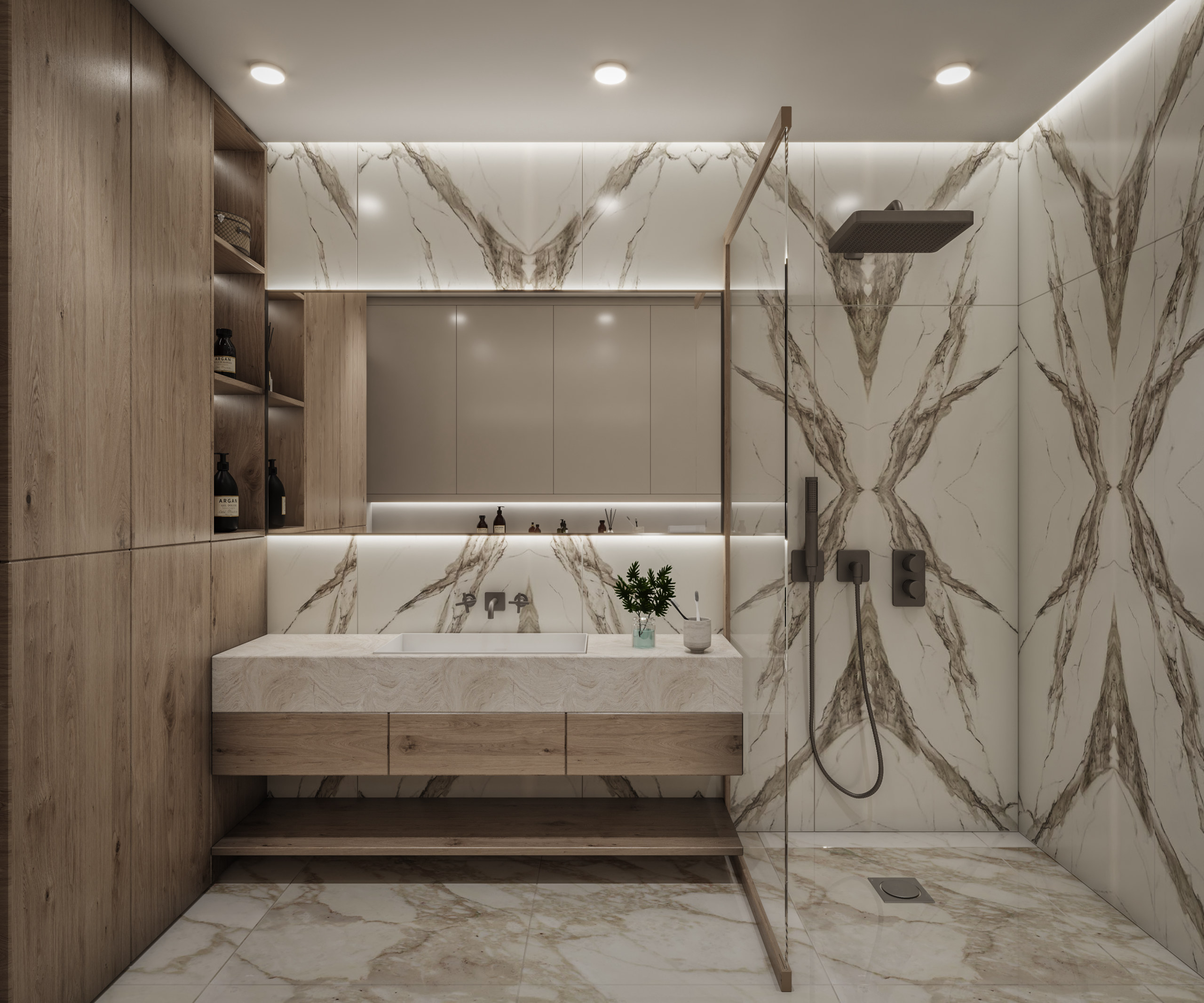 Master bathroom
