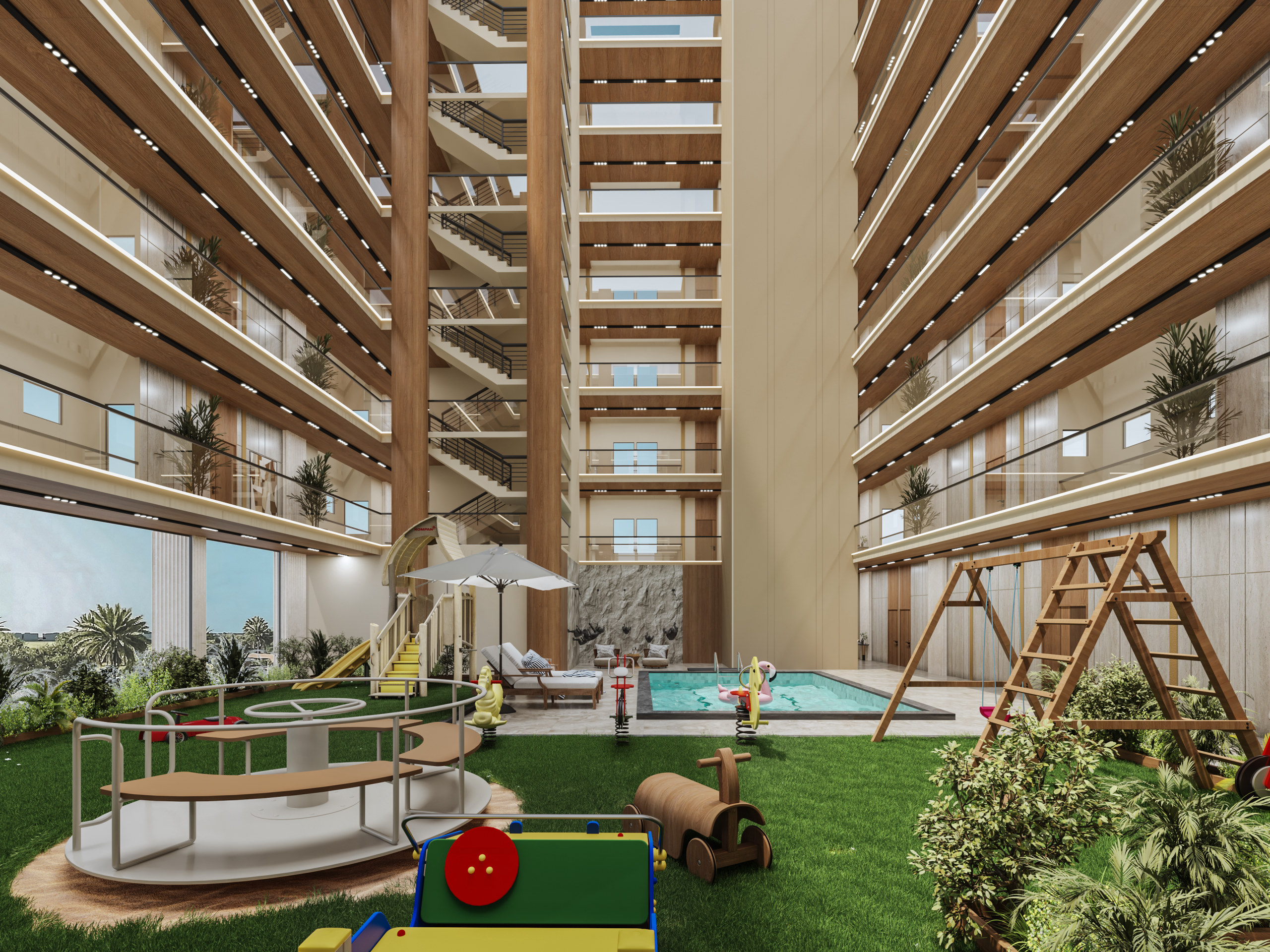 Children's play area