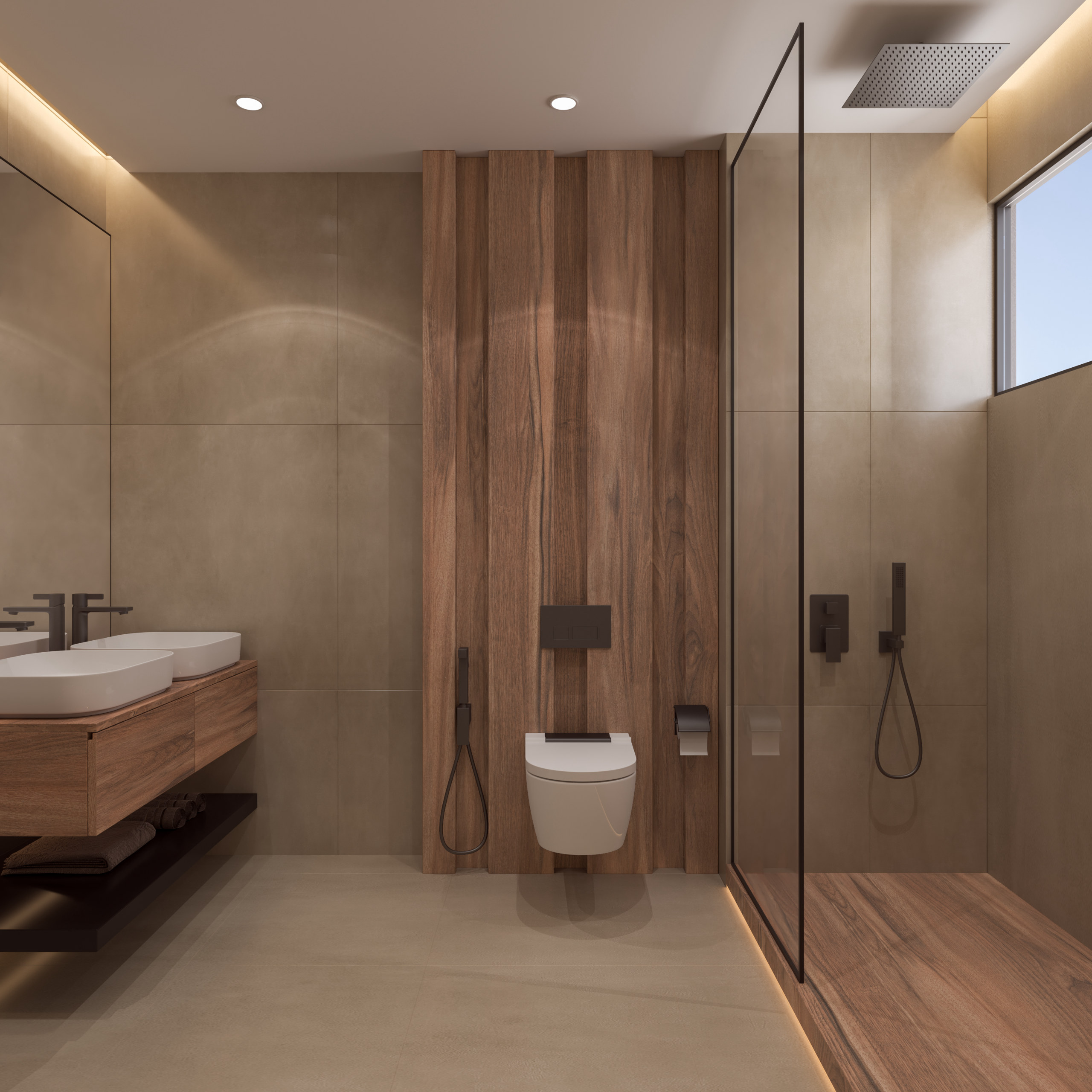 Master bathroom
