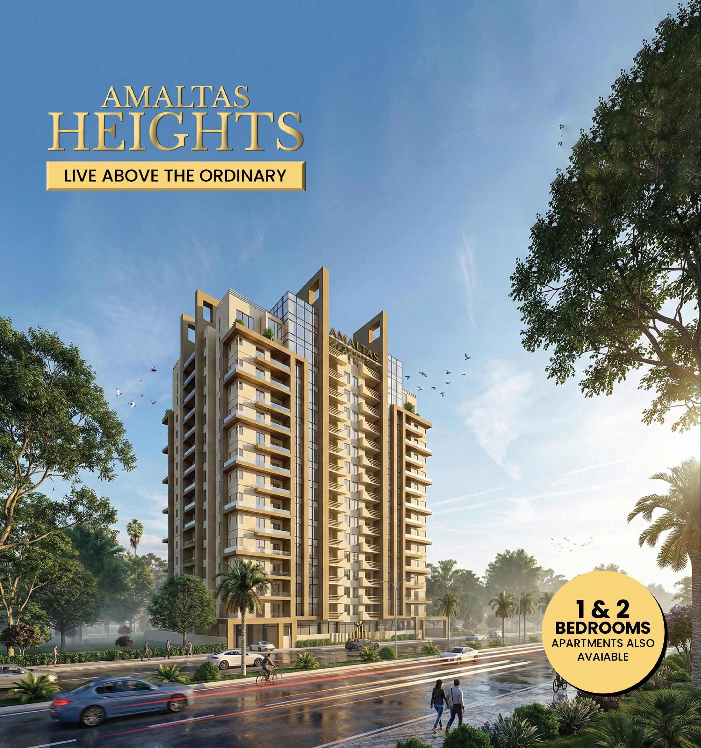 Amaltas Heights Building Render